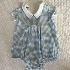 Magnolia Baby Blue Gingham Bubble